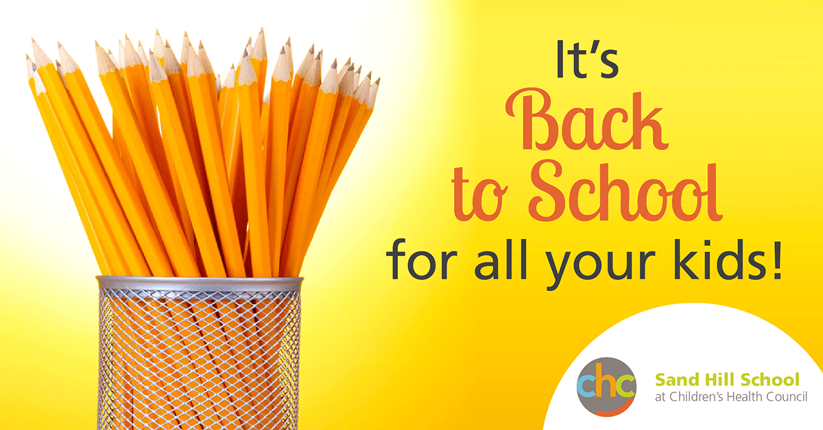 It's back to school for all your kids Sand Hill School